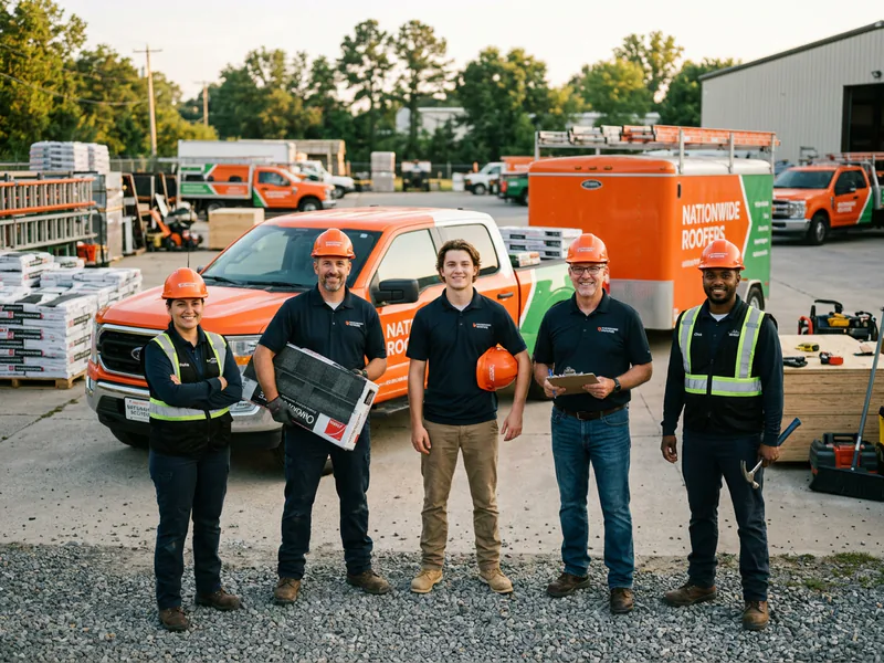 Natiowide Roofers - roof installation in Kingsport near me